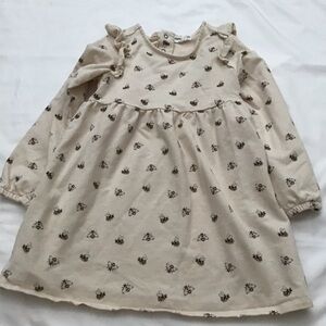 (Like new) Miles the Label Bumblebee Print Longsleeve French Terry Dress